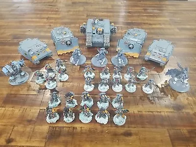 Warhammer 40k Space Wolf Army Mostly Painted Canis Army Lot • $650