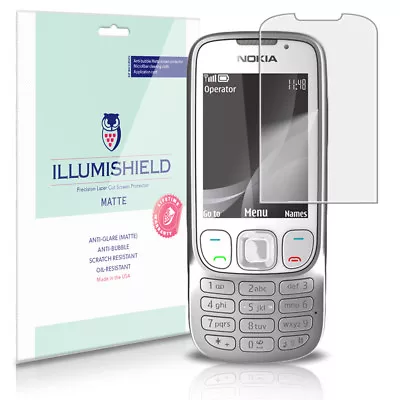 $10.95 • Buy ILLumiShield Anti-Glare Matte Screen Protector 3x For Nokia 6303i Classic