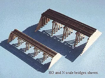 Blair Line N Wood Trestle Kit | 67 • $21.99