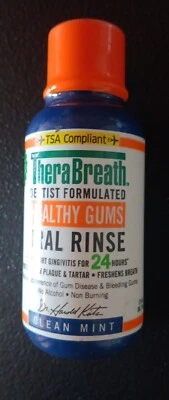 $6.90 • Buy TheraBreath Healthy Gums Oral Rinse 24hr 3oz Clean Mint Expires 12/24 - 1 Pack