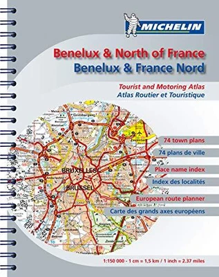 £2.46 • Buy Road Atlas Benelux And N. France (Michelin Tourist &... By Michelin Spiral Bound