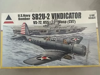 Accurate Miniatures 1/48 SB2U-2 Vindicator USS Wasp (CV7) - FACTORY SEALED BOX • $22.50