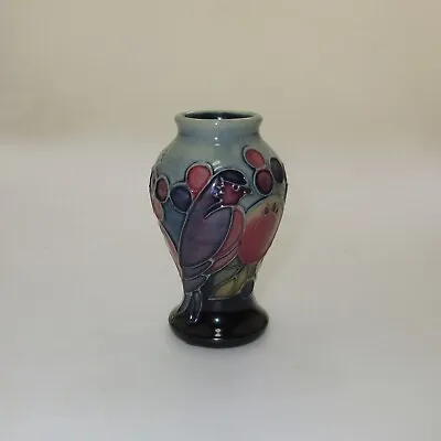 Moorcroft Birds And Fruit Pattern  Vase • $145.72