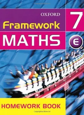 £2.13 • Buy Framework Maths: Year 7: Framework Maths Yr 7 Extension Homework Book: Extensio