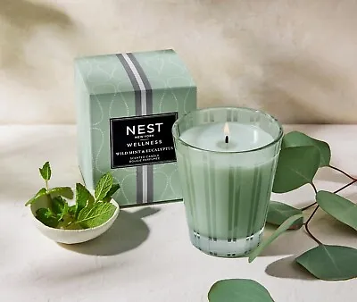 NEST New York Wellness Candle - Wild Mint & Eucalyptus • £7.75