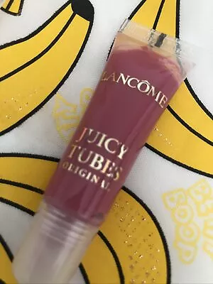 🎁Lancome Juicy Tubes Lip Gloss No.08 Tickled Pink Rosy Pink Juicy Travel Size • £16.99