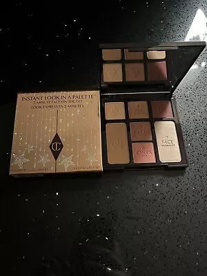 Charlotte Tilbury Instant Look Eyeshadow And Face Palet Beauty Glow • £41