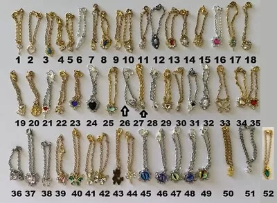 Dollhouse Miniature Jewelry - Choice Of 1 Of 53 Necklaces 1:12 Or 1:6 (Mostly) • $9.99