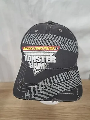MONSTER JAM Monster Trucks Advance Auto Parts Distressed Ball Cap • $8.91