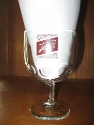 Vintage 1970'S Stemmed Thumbprint Schlitz Goblet / Beer Mug • $9.99