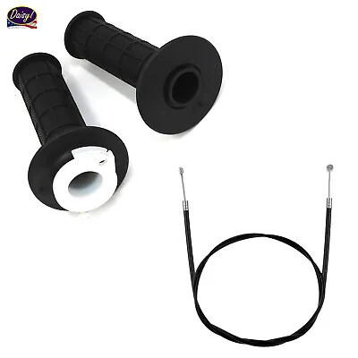 28 Throttle Grip Handle 28 Cable  For X1 X2 X8 Pocket Bike 49cc X3 X6 X15 X18 • $13.99