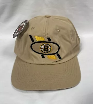 Boston Bruins Vintage Hat Cap Beige Shirt Jersey LOGO 7 New • $16.99