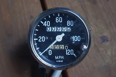 VDO Enduro Speedometer Triumph Tri-Cor CD430 TR6SC Matchless Yamaha Speedo Gauge • $337.50