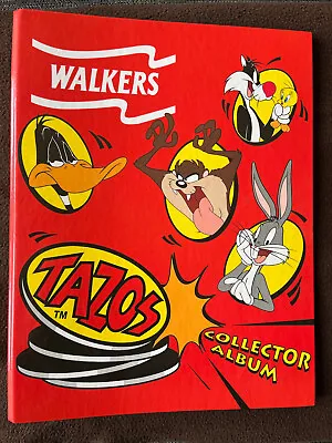 Walkers Tazos Looney Tunes Collectors Album And Tazos (1996) • £9.99