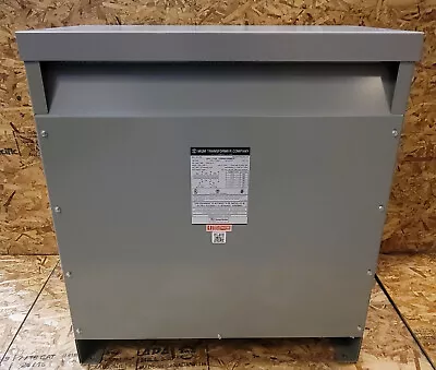 NEW MGM 112.5kva Transformer 3 Phase 240V-208V/120V Delta WYE 220v 230v • $3813.32