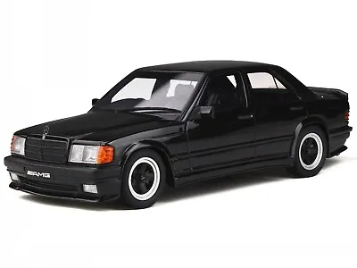 Mercedes W201 190E 2.3 AMG Black Diecast Model Car OT754 Otto 1:18 • $229.90