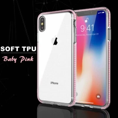 $6.99 • Buy Clear TPU Soft Shockproof Tough Bumper Case Cover For IPhone XS MAX XR 6 7 8Plus