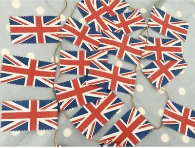 Mini Union Jack Fabric Mini Bunting • £6.50