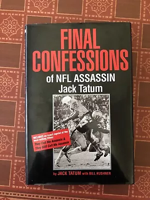 SIGNED - Final Confessions Of NFL Assassin By Jack Tatum Hardcover/DJ • $109