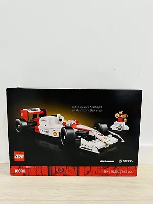 LEGO ICONS 10330 McLaren MP4/4 Ayrton Senna  BRAND NEW SEALED • $77.18