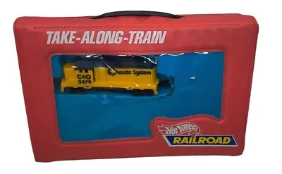 Mattel Hot Wheels Railroad Take Along Train 1984 With Tracks 9694-6099 C&0 2479 • $99.99