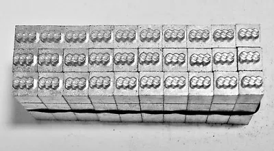 £9.59 • Buy 30 X  12 Point [6] Borders / Printers Ornaments, Letterpress Metal Printing Type