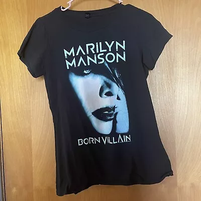 Marilyn Manson Born Villain Graphic Shirt 2012  Woman's Medium • $10