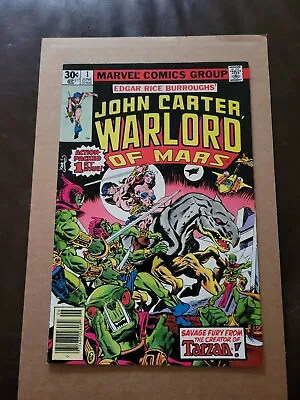 John Carter Warlord Of Mars #1 VF Premiere Issue Of 1st Solo Series Marvel 1977 • $21.99