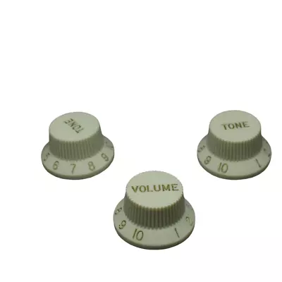 Made In Japan Stratocaster Strat Knobs Set Mint Green • $15.39