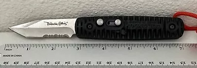 CKC Colonial Folding Knife Blackie Collins 1/2 Serrated Blade Made In USA • $99.98