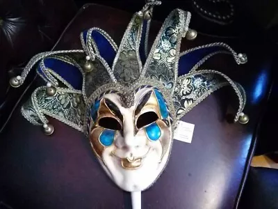 NWT Life Size Venice Carnival Mask Made In Italy By Hand Maschera Galeone • $69.99