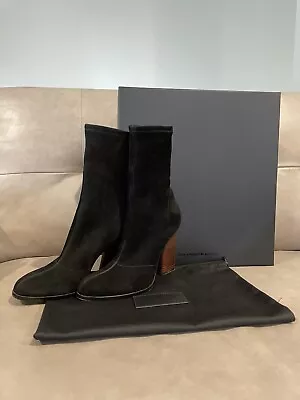$520 • Buy Authentic Alexander Wang Gia Boots In Black Size 35.5