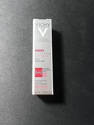 VICHY Liftactiv Supreme H.A Serum 1.5% Pure Hyaluronic Acid 10ml/0.33 Oz NIB • $7.99