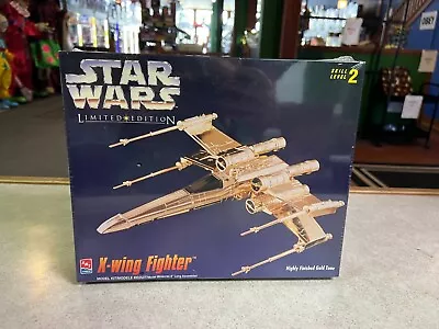 STAR WARS X-Wing Fighter Model Kit Gold Limited Edition NEW 1995 AMT ERTL • $10.50