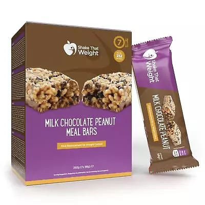 £18.80 • Buy 7x Chocolate Peanut Diet Meal Replacement Bar - Shake That Weight