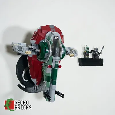 £15 • Buy Gecko Bricks Wall Mount For LEGO Star Wars Boba Fett's Starship 75312