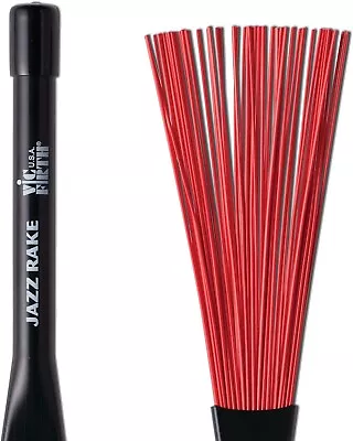 Vic Firth Jazz Rake Brush  Red Plastic Bristles • $15.99