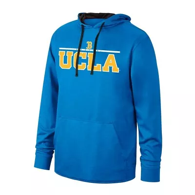 NCAA UCLA Bruins Men's Performance Hoodie Vintage Powder Blue Medium Or Large • $16.99