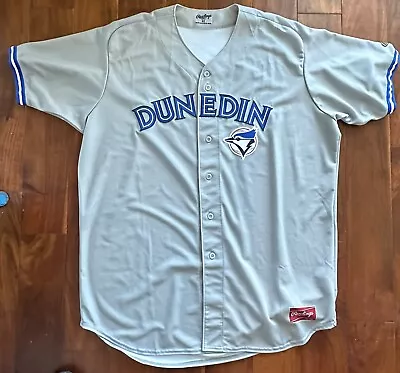 #29 Pearson Dunedin Blue Jays Minor League Single A Game Used Rawlings Jersey 52 • $125