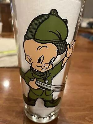 Vintage 1973 Looney Tunes Glass Elmer Fudd Pepsi Collector Series • $21