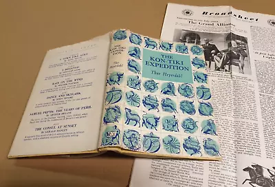 £2.95 • Buy The Kon-Tiki Expedition Thor Heyerdahl Hardback Reprint Society 1952  Ref BB14