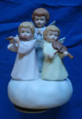 3 Angels Music Figurine Plays Amazing Grace  • $6.99