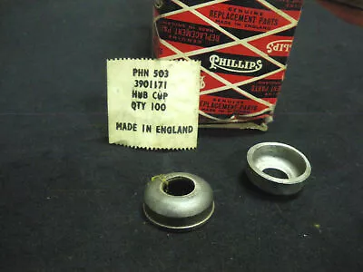 Vintage RALEIGH - PHILLIPS Bicycle Bike 1 Pair Cones Cups For Rear Hub NOS 1960s • $8.06