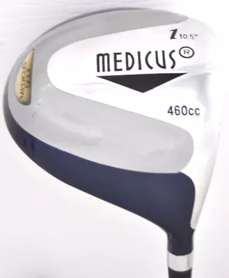 Medicus 460cc 10.5* Dual Hinge Swing Trainer Driver Steel RH #1202 • $54.95