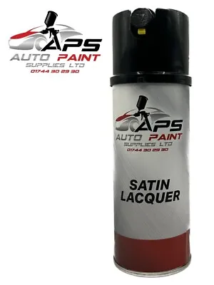 APS Clear Satin Lacquer Spray Paint Aerosol Multi-Purpose Fast -Drying 400ml • £8.19