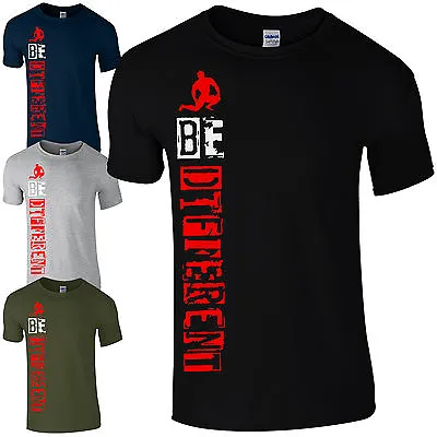 £13.01 • Buy BE Different T-Shirt - MMA Training Gym Bodybuilding Motivational Gift Mens Top