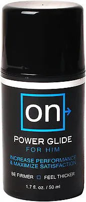 ON Power Glide For Him Penis Arousal Hybrid Gel 1.7 Oz • $16.85