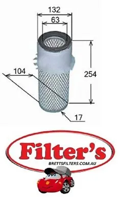 A5501 Outer Air Filter Af435 Af435km Pa2944fn Ll1690fn E9nn9601ea P138627 As2205 • $38.66