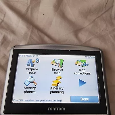 £11.99 • Buy TomTom One XL Classic Sat Nav UK And Ireland Maps Satellite Navigation System