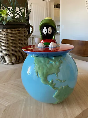 Vintage 1993 Looney Tunes MARVIN THE MARTIAN Cookie Jar • $80